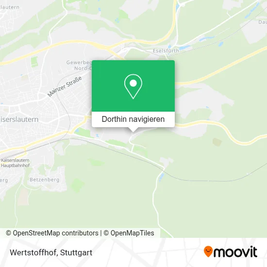 Wertstoffhof Karte