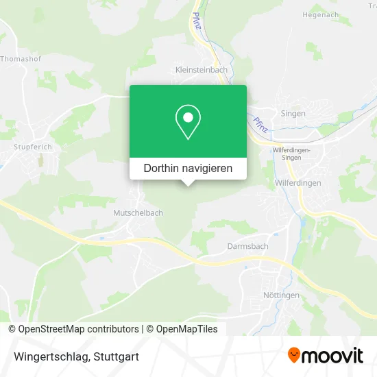 Wingertschlag Karte