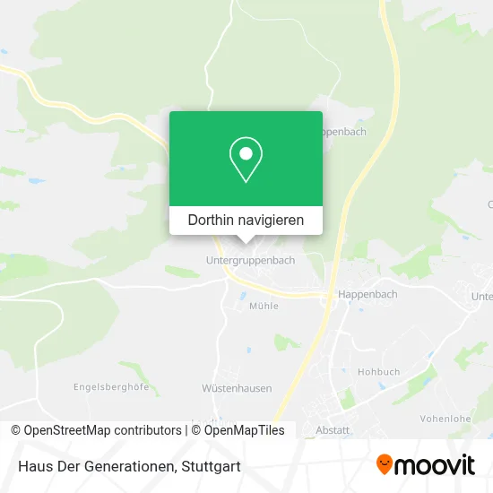 Haus Der Generationen Karte