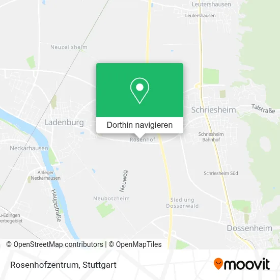 Rosenhofzentrum Karte