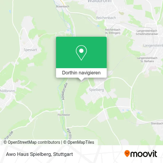 Awo Haus Spielberg Karte