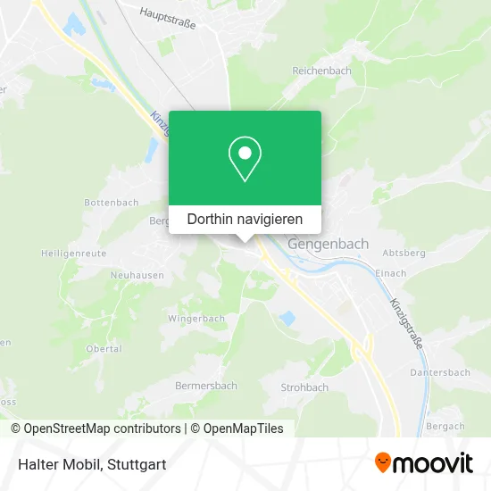 Halter Mobil Karte