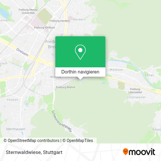 Sternwaldwiese Karte