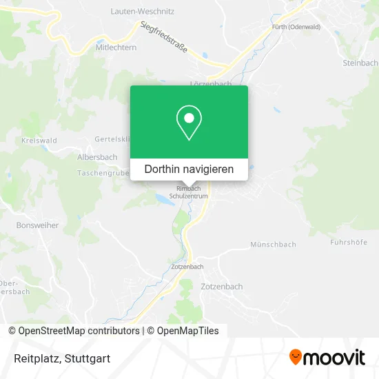 Reitplatz Karte