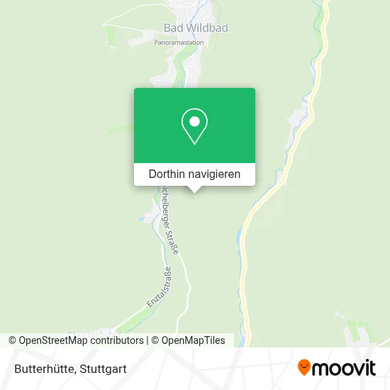 Butterhütte Karte