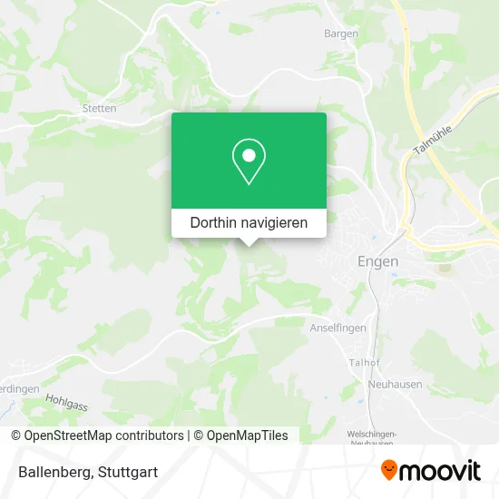 Ballenberg Karte