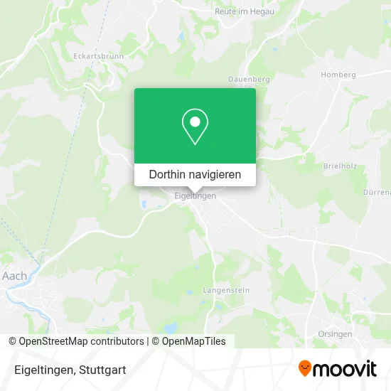 Eigeltingen Karte