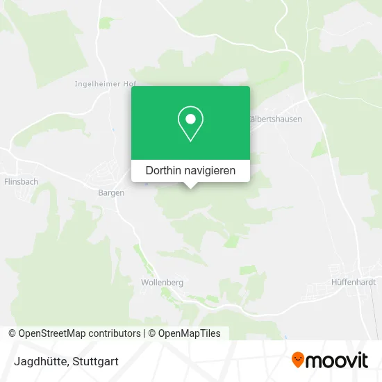 Jagdhütte Karte
