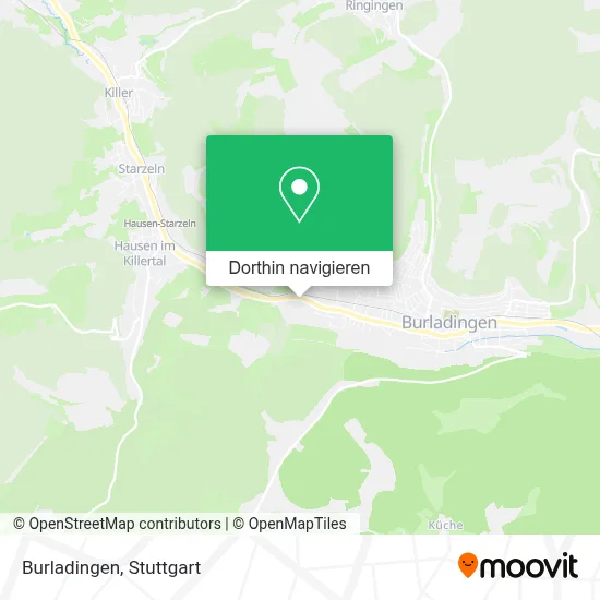 Burladingen Karte