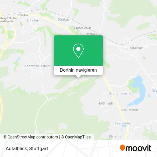 Autalblick Karte