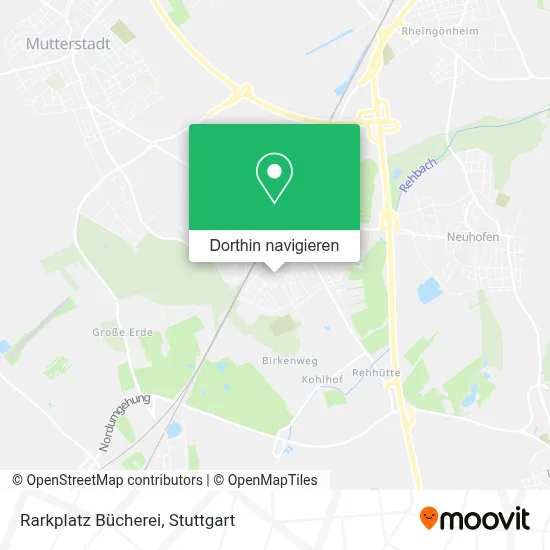 Rarkplatz Bücherei Karte