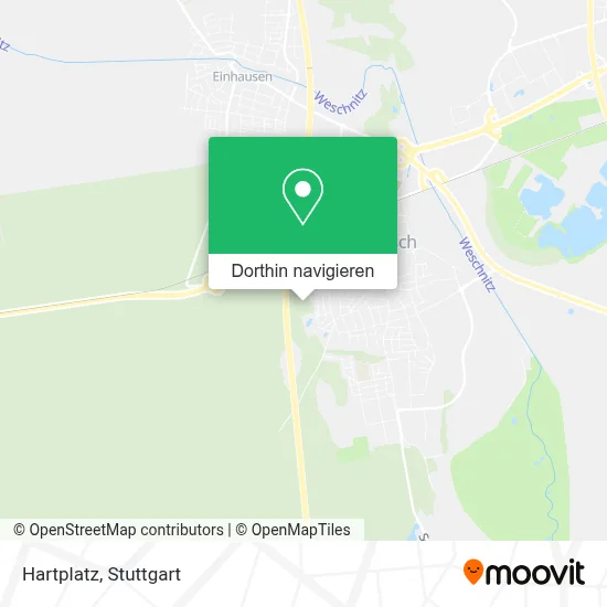 Hartplatz Karte