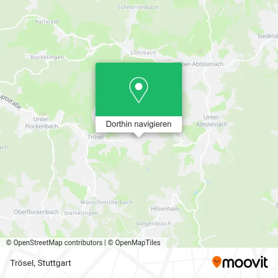 Trösel Karte