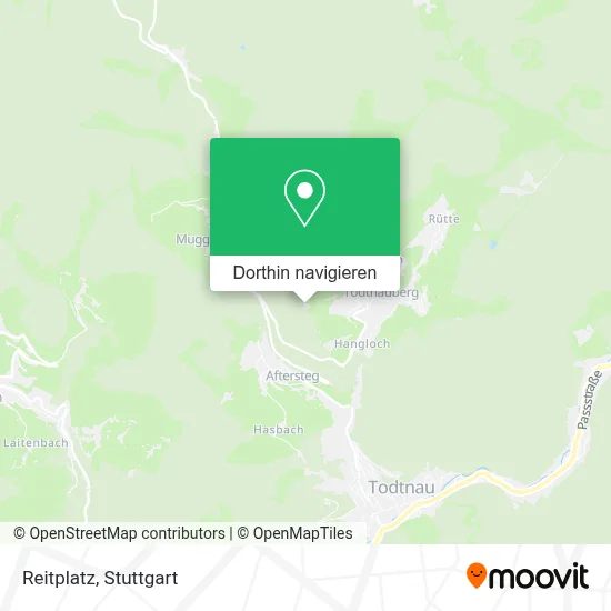 Reitplatz Karte