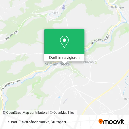 Hauser Elektrofachmarkt Karte