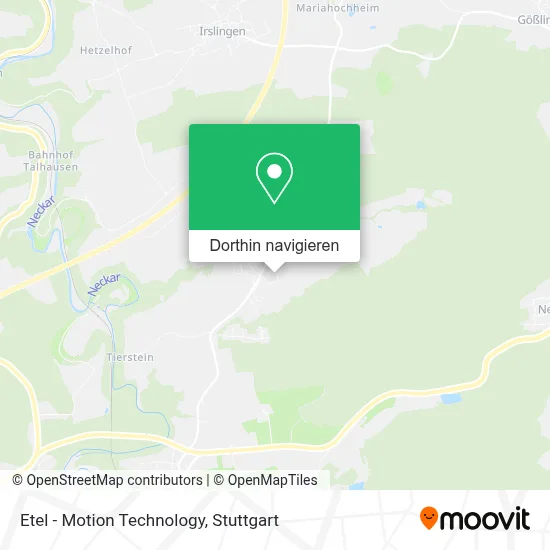 Etel - Motion Technology Karte