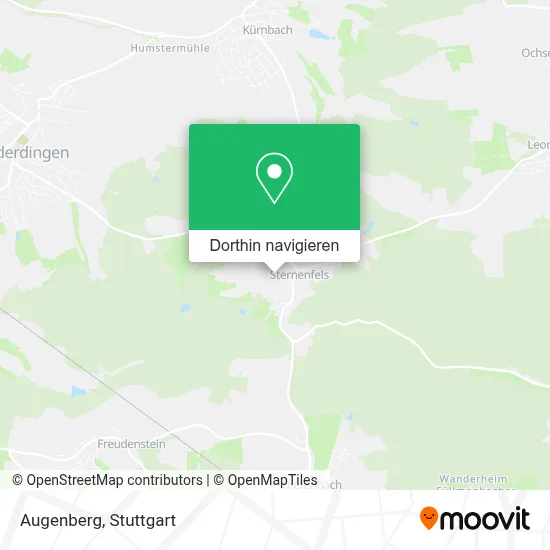 Augenberg Karte