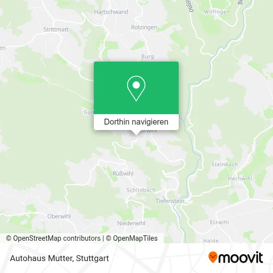 Autohaus Mutter Karte