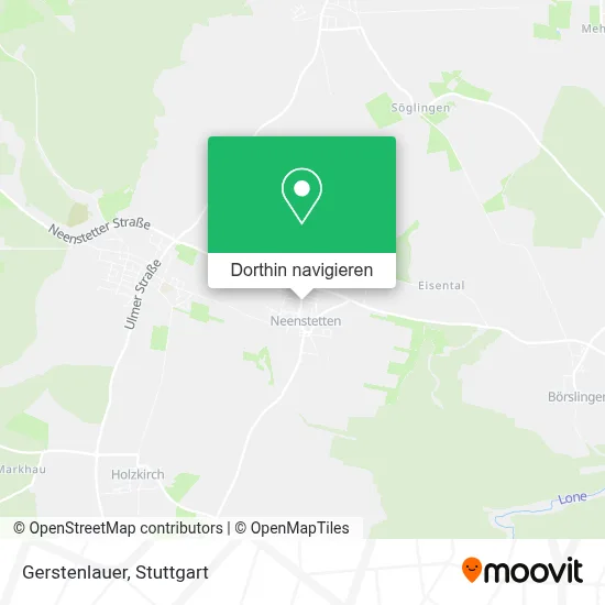 Gerstenlauer Karte