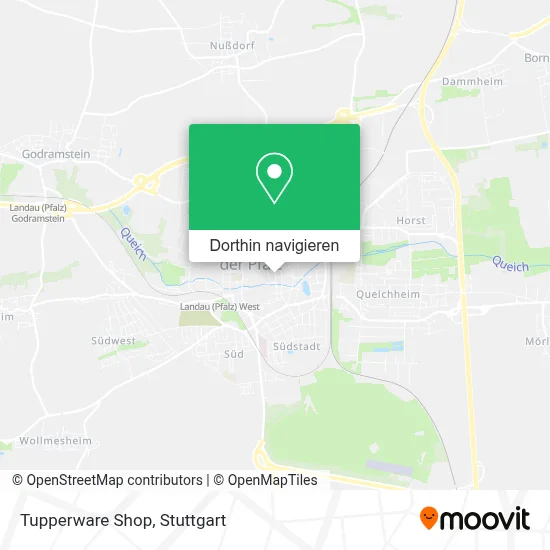 Tupperware Shop Karte