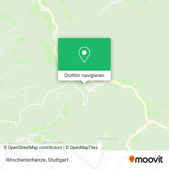 Röschenschanze Karte