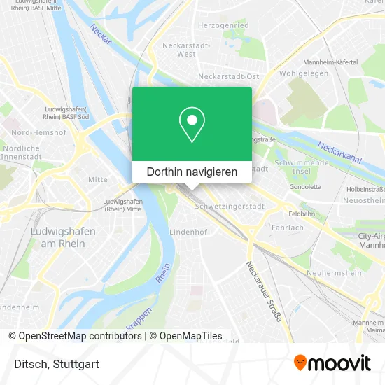 Ditsch Karte