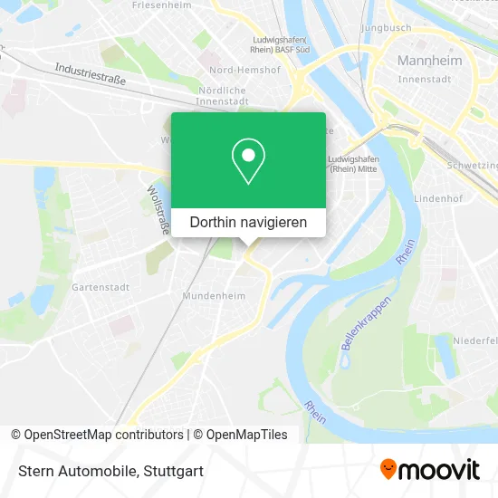 Stern Automobile Karte
