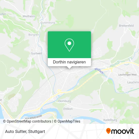 Auto Sutter Karte