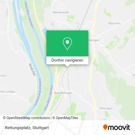 Rettungsplatz Karte