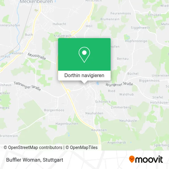 Buffler Woman Karte