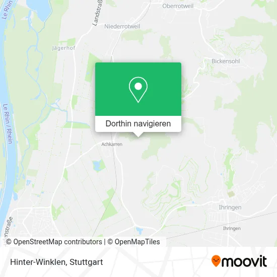 Hinter-Winklen Karte