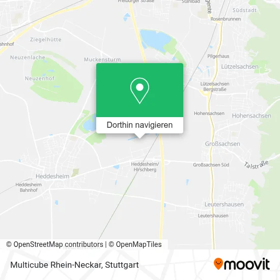 Multicube Rhein-Neckar Karte