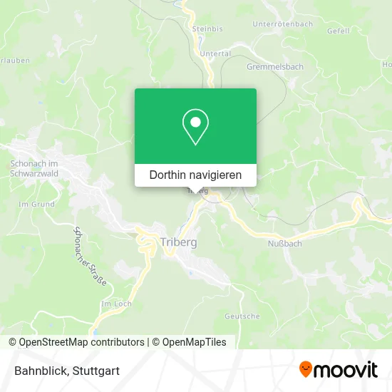 Bahnblick Karte