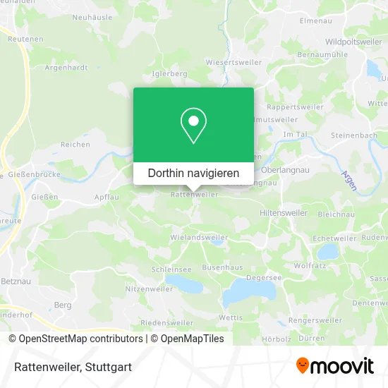 Rattenweiler Karte