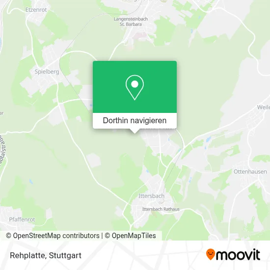 Rehplatte Karte