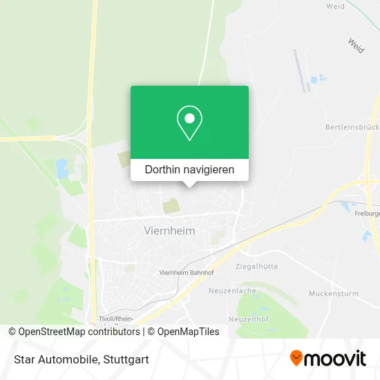 Star Automobile Karte