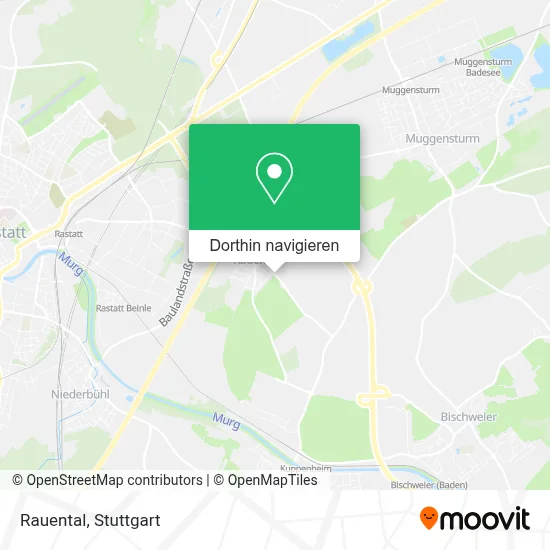 Rauental Karte