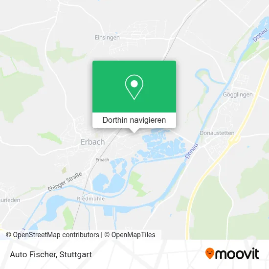 Auto Fischer Karte