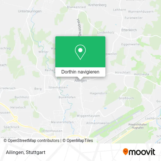 Ailingen Karte