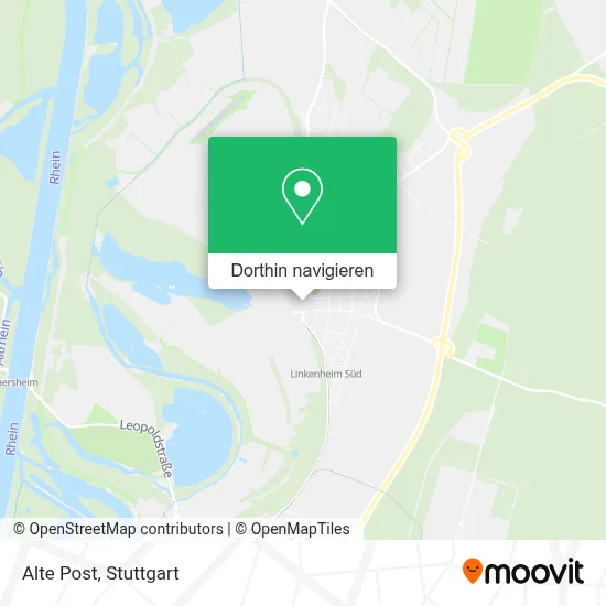 Alte Post Karte