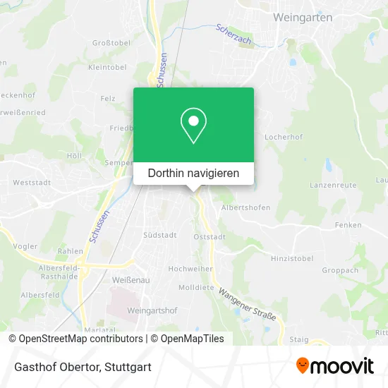 Gasthof Obertor Karte