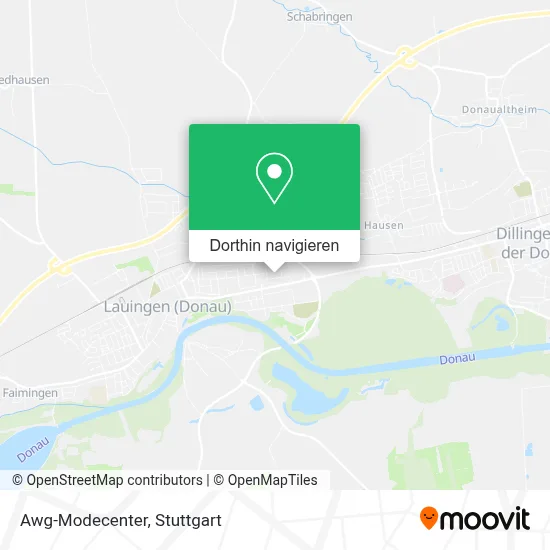 Awg-Modecenter Karte