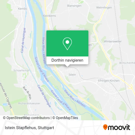 Istein Stapflehus Karte