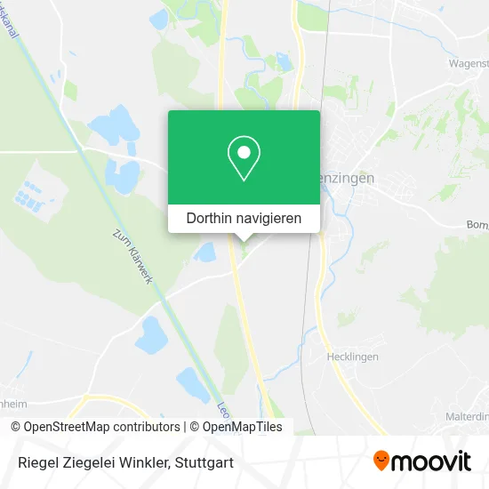 Riegel Ziegelei Winkler Karte