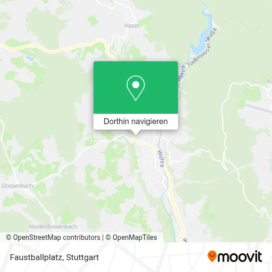 Faustballplatz Karte