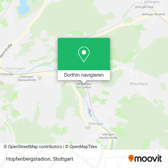 Hopfenbergstadion Karte
