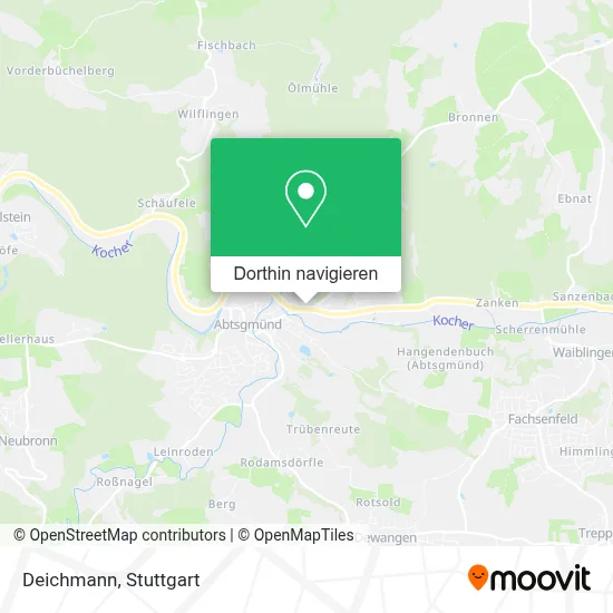 Deichmann Karte