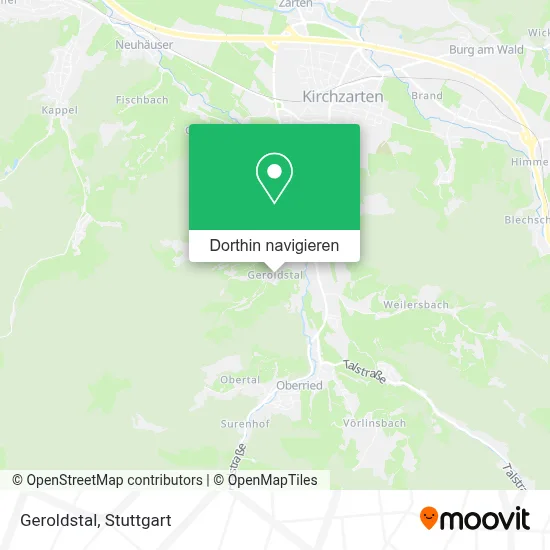 Geroldstal Karte