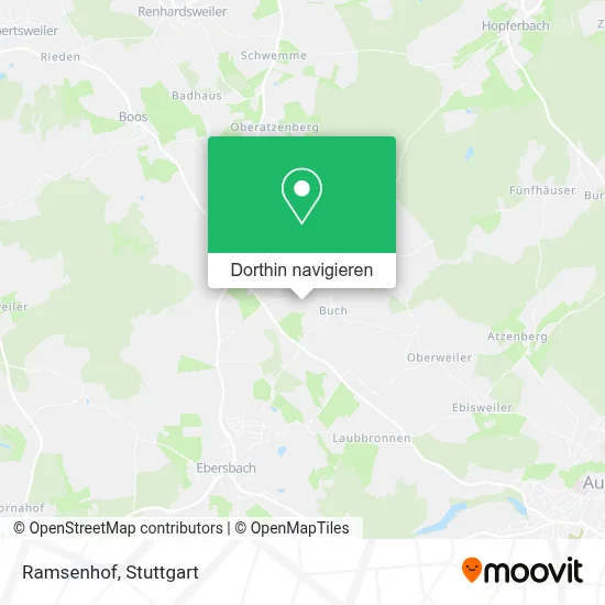 Ramsenhof Karte