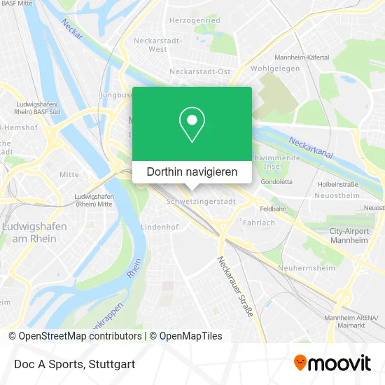 Doc A Sports Karte